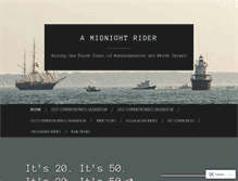 Tablet Screenshot of amidnightrider.com